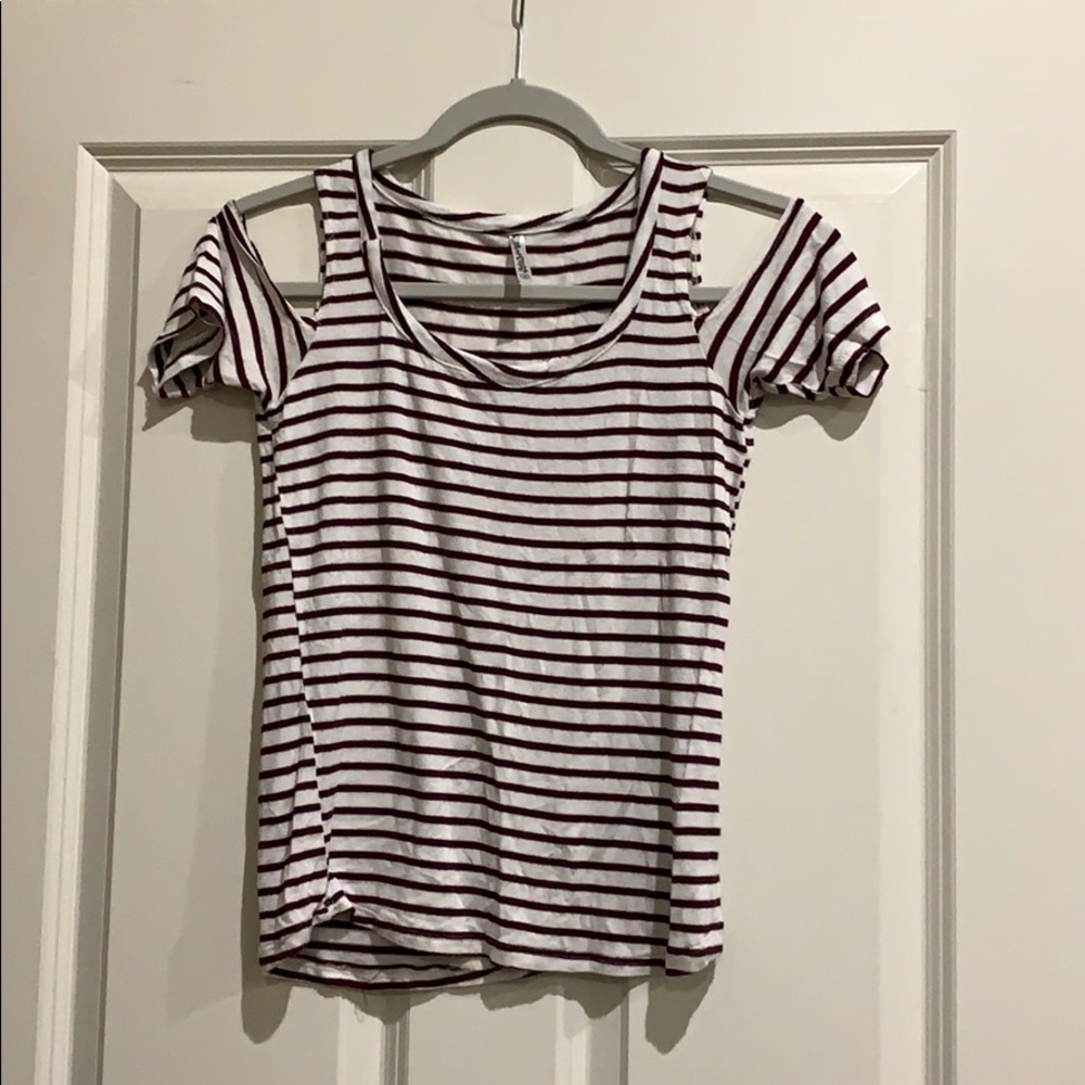 Cold shoulder tshirt
